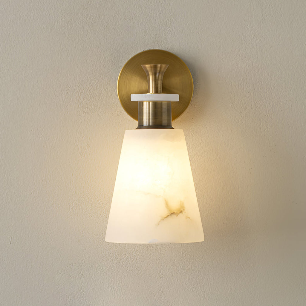 Tapered Alabaster Wall Sconce Wall lamp
