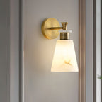 Tapered Alabaster Wall Sconce Wall lamp