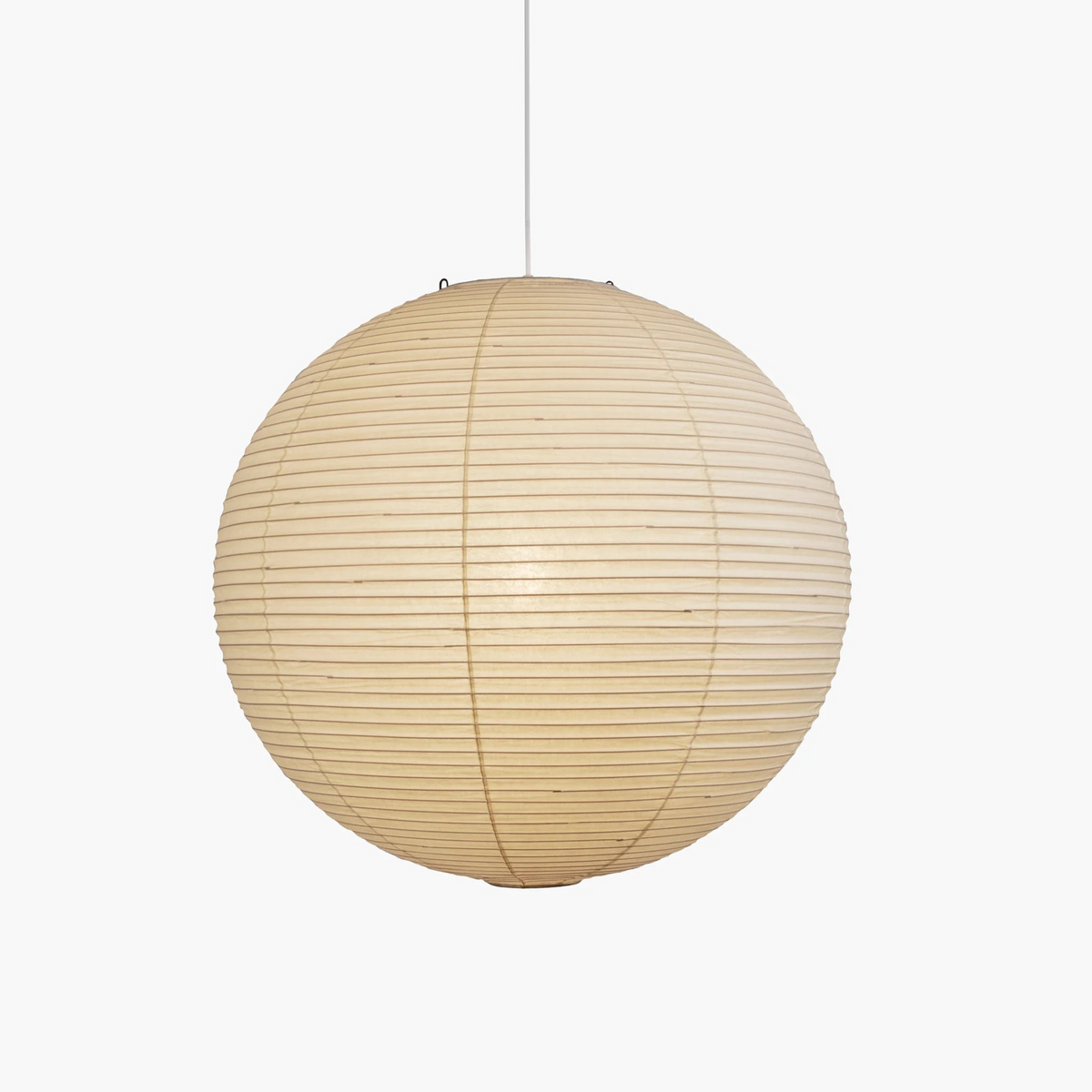 Washi Paper A Pendant Lamp ? 27.6″ x H 26.3″ / Dia 70cm x H 67cm / White Lampshade & White Cable 1001 Pendant light