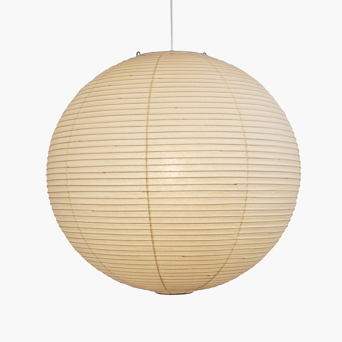 Washi Paper A Pendant Lamp ? 39.4″ x H 38.5″ / Dia 100cm x H 98cm / White Lampshade & White Cable 1001 Pendant light