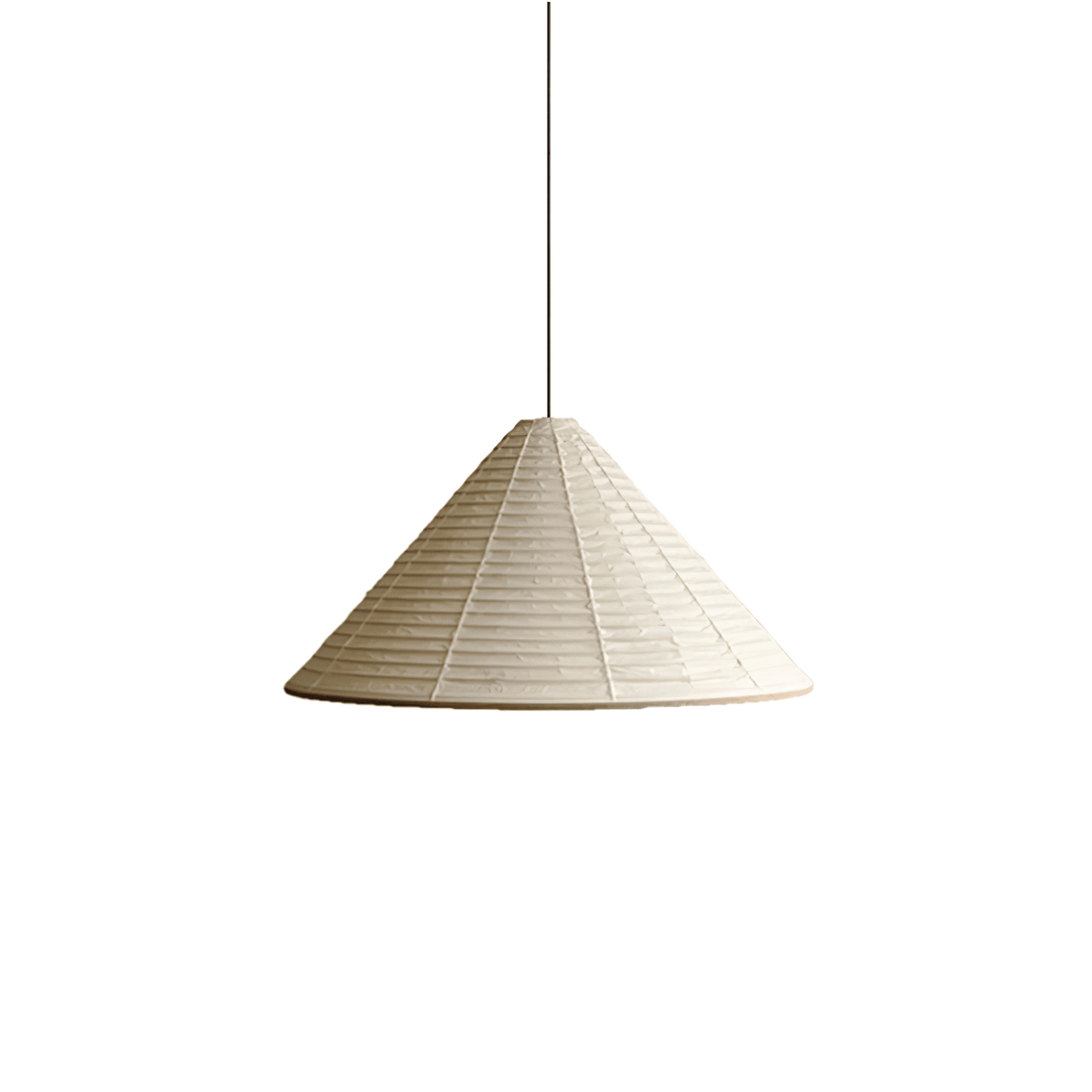Washi Paper Pyramid Pendant Lamp