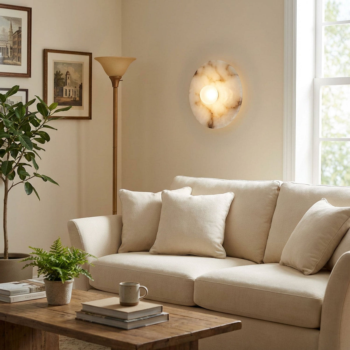 Yunhua Alabaster Wall Lamp product view