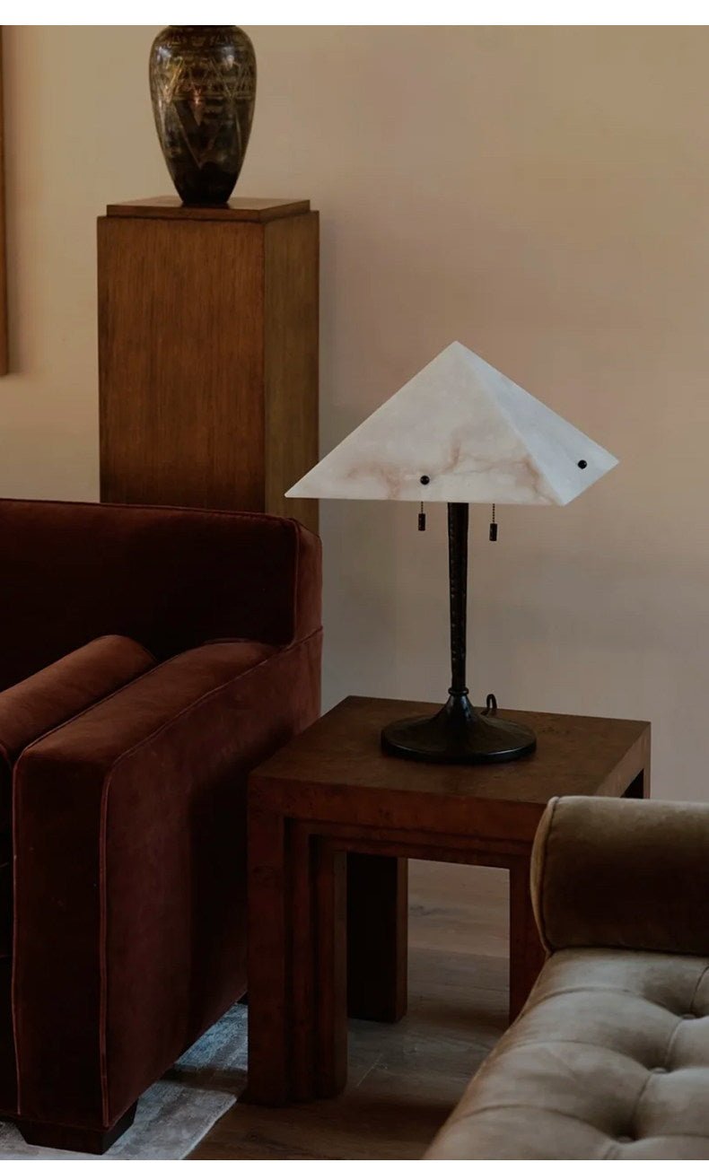 Apex Alabaster Prism Table Lamp product view