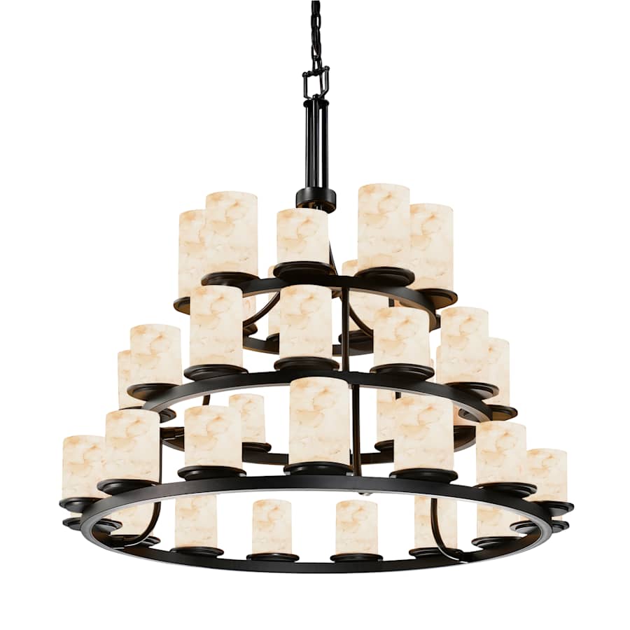 Justice Design Group Chandelier from the Alabaster Rocks! Collection product view