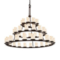 Justice Design Group Chandelier from the Alabaster Rocks! Collection product view