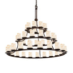 Justice Design Group Chandelier from the Alabaster Rocks! Collection product view